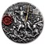2023 Niue 3 oz Silver White Horse (with Box & COA - No Capsule)