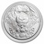 2023 Niue 5 oz Silver Czech Lion BU