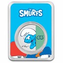 2023 Niue Colorized 1 oz Silver $2 Smurfs 65th Anniversary in TEP