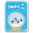 2023 Niue Colorized 1 oz Silver $2 Smurfs and Snowman in TEP