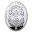 2023 Niue Silver Faberge Eggs: Laurel Tree Egg (With Box and COA)