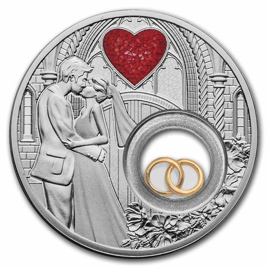2023 Niue Silver Proof Wedding Coin