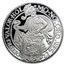 2023 NL 1 oz Silver Proof Lion Dollar (w/ Marble Coin Holder)