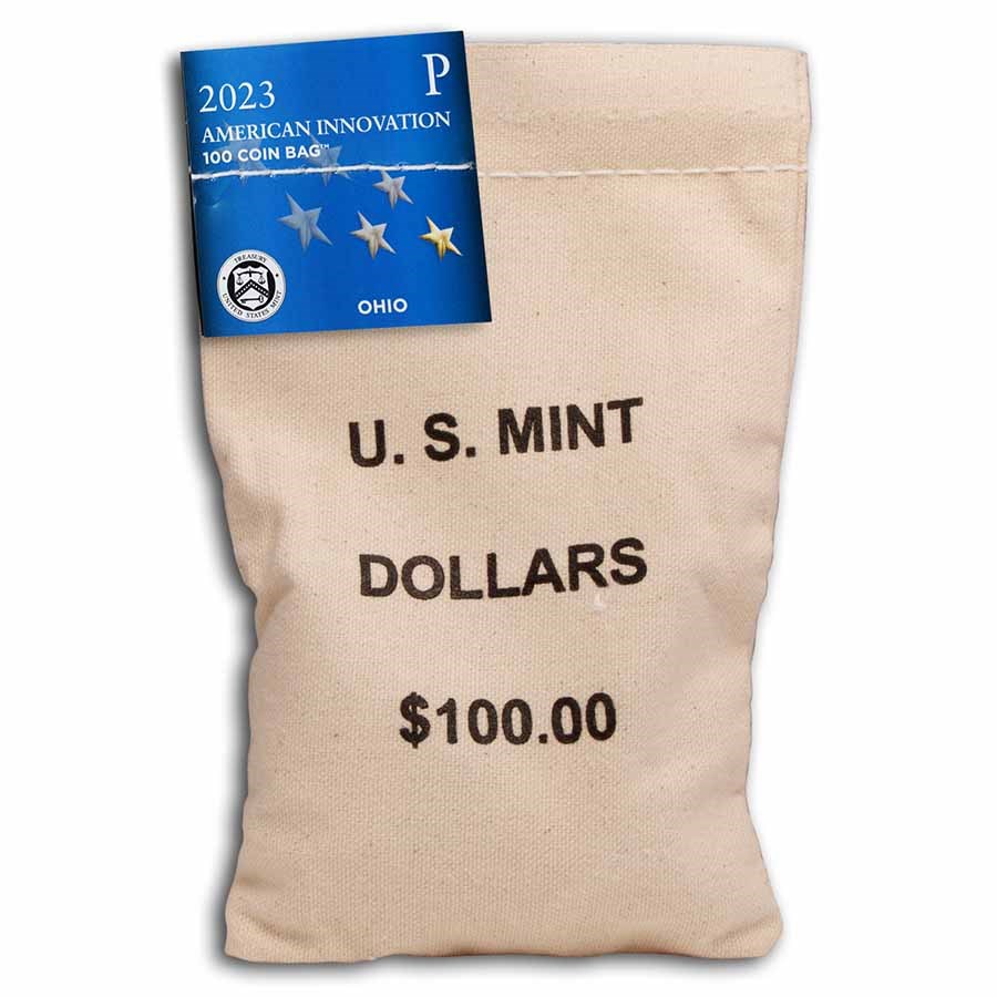 2023-P American Innov. $1 Underground Railroad 100-Coin Bag (OH)