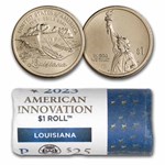 2023-P American Innovation $1 Higgins Boat 25-Coin Roll (LA)