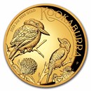 2023-P Australia 2 oz Gold Kookaburra Proof (High Relief)
