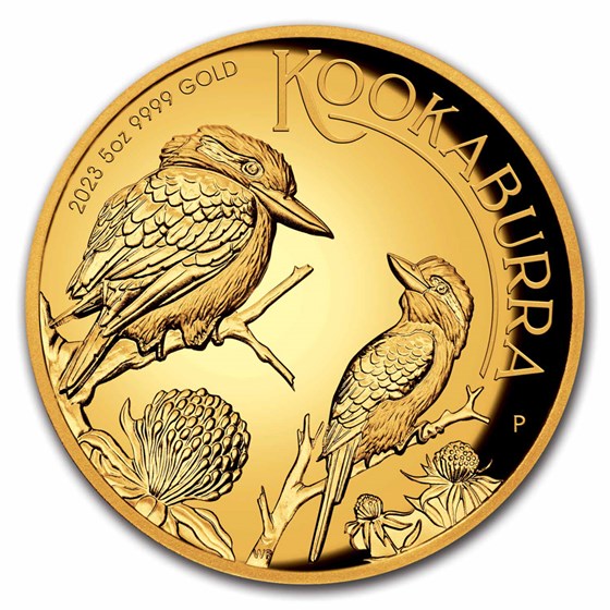 2023-P Australia 5 oz Gold Kookaburra Proof 2023-P Australia 5 oz Gold Kookaburra Proof