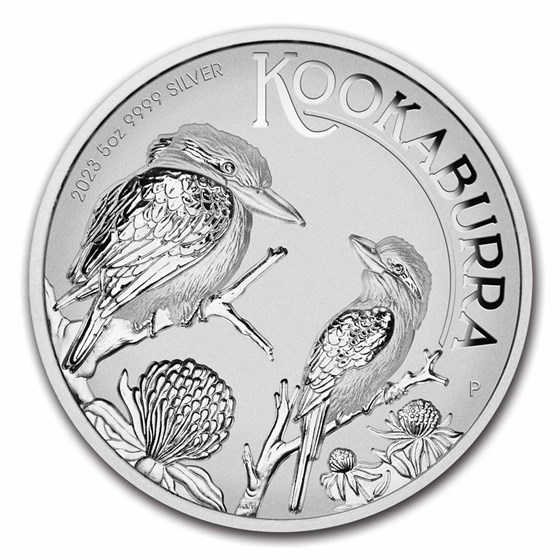 2023-P Australia 5 oz Silver HR Incused Australian Kookaburra PF 2023-P Australia 5 oz Silver HR Incused Australian Kookaburra PF