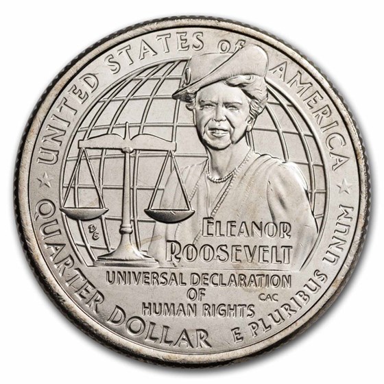 Buy 2023P Eleanor Roosevelt American Women Quarter BU APMEX