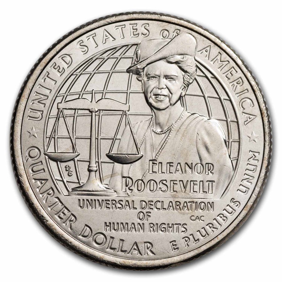 Buy 2023P Eleanor Roosevelt American Women Quarter BU APMEX