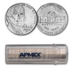 2023-P Jefferson Nickel 40-Coin Roll BU
