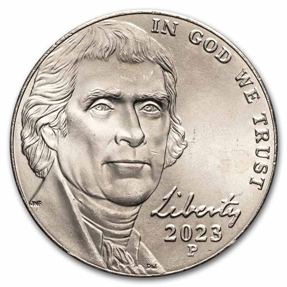 2023-P Jefferson Nickel BU 2023-P Jefferson Nickel BU