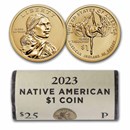2023-P Native American $1 - Maria Tallchief BU (25-Coin Roll)