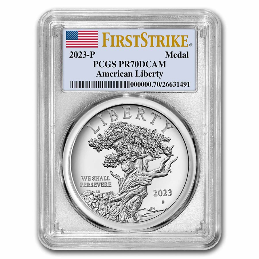 2023-P Silver American Liberty Medal PR-70 PCGS (FirstStrike)
