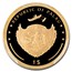 2023 Palau 1 gram Gold $1 Four-Leaf Clover PR-70 DCAM PCGS (FDI)
