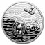 2023 Palau 1 oz Silver $5 Split Views: Hippo Ultra High Relief
