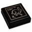 2023 Palau 1 oz Silver $5 Year of the Rabbit Proof (Gilded Gold)