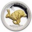 2023 Palau 1 oz Silver $5 Year of the Rabbit Proof (Gilded Gold)