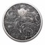 2023 Palau 3 oz Silver Antique Howard Phillips Lovecraft Azathoth