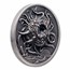 2023 Palau 3 oz Silver Antique Howard Phillips Lovecraft Azathoth