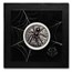 2023 Palau 3 oz Silver Proof Dark Natura: Thai Black Tarantula