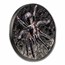 2023 Palau 3 oz Silver Proof Dark Natura: Thai Black Tarantula