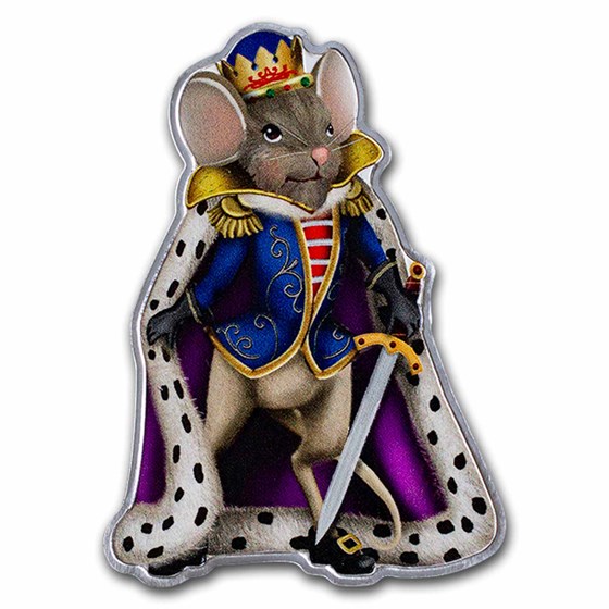 2023 PAMP 1 oz Silver $2 Nutcracker Mouse King 2023 PAMP 1 oz Silver $2 Nutcracker Mouse King