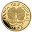 2023 Papua New Guinea 1 oz Gold Bird Of Paradise BU