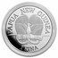 2023 Papua New Guinea 1 oz Silver Bird Of Paradise BU
