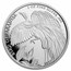 2023 Papua New Guinea 1 oz Silver Bird Of Paradise BU