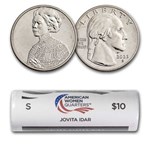 2023-PDS Jovita Idar American Women Qtr 40-Coin 3 Roll Set