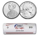 2023-PDS Jovita Idar American Women Qtr 40-Coin 3 Roll Set