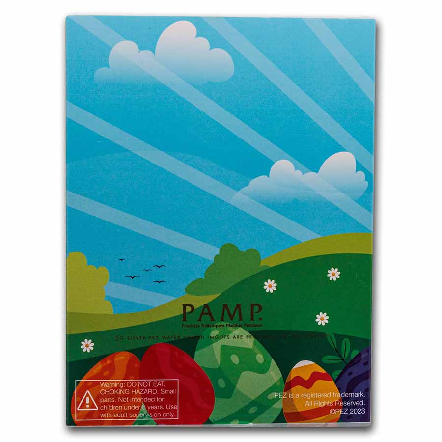 2021 PEZ®ギフトセット ディスペンサー付き& 5g シルバーワファー6個 2021 PEZ®ギフトセット ディスペンサー付き& 5g シルバーワ