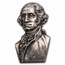 2023 Rep.of Chad 2 oz Silver George Washington Bust Shaped Coin
