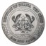 2023 Rep. of Ghana 2 oz Silver Gustav Klimt - The Kiss (Dmg Box)