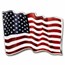 2023 Republic of Cameroon 1 oz Silver 3D Waving American Flag