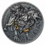 2023 Republic of Cameroon 1 oz Silver Greek Mythology; Cerberus