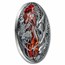 2023 Republic of Cameroon 2 oz Silver Dragonology; Flaming Wyvern
