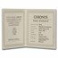 2023 Republic of Cameroon 2 oz Silver Dual Essence; Chronos