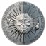 2023 Republic of Cameroon 2 oz Silver Dual Essence; Chronos