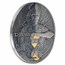 2023 Republic of Cameroon 2 oz Silver Dual Essence; Chronos
