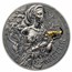 2023 Republic of Cameroon 2 oz Silver Greek Mythology; Demeter