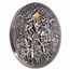 2023 Republic of Cameroon 2 oz Silver Greek Mythology; Medusa