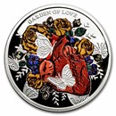 2023 Republic of Cameroon Silver The Garden of Love
