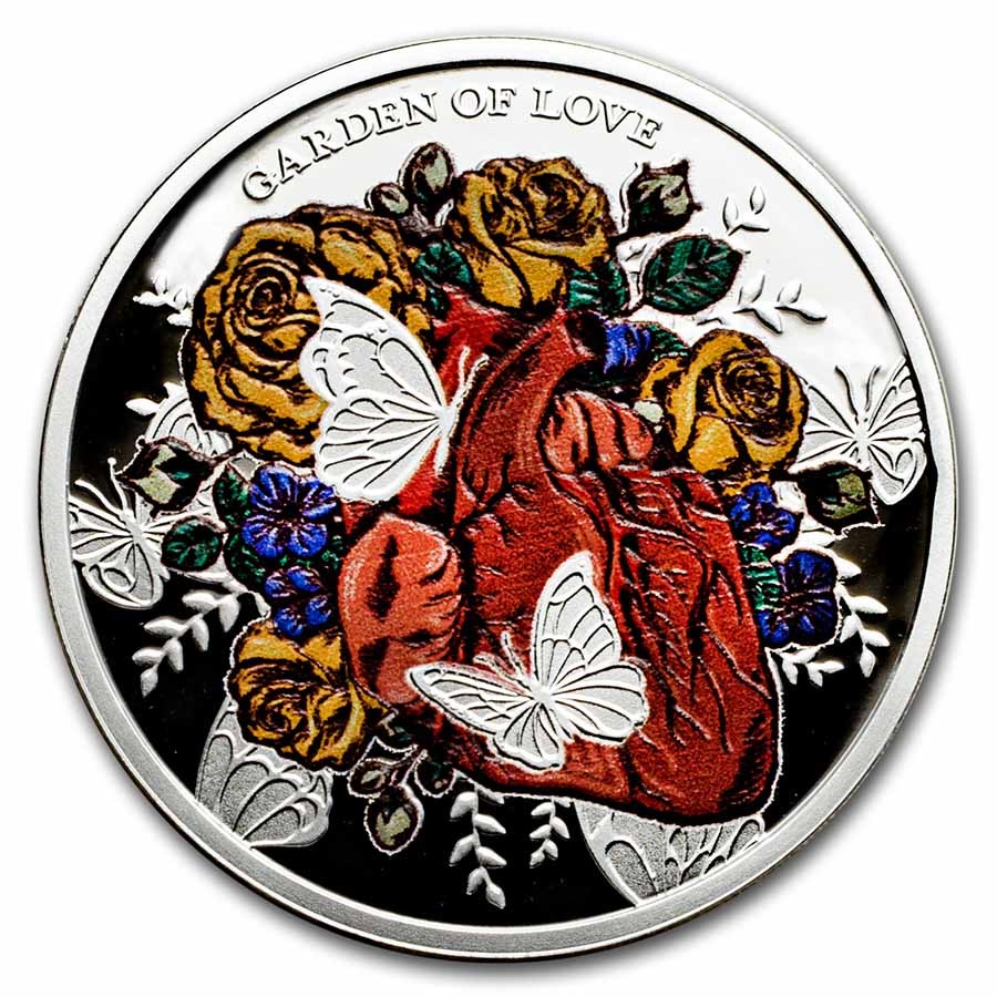 2023 Republic of Cameroon Silver The Garden of Love
