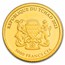 2023 Republic of Chad 1/2 gram Gold Red Panda