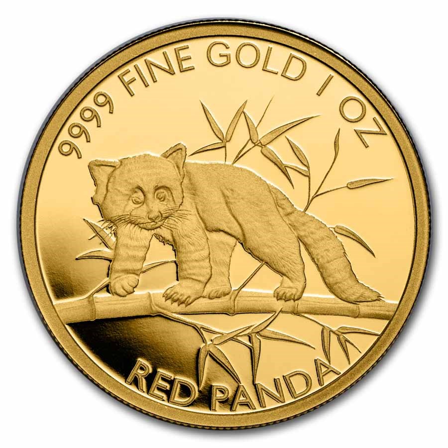 Buy 2023 Republic of Chad 1 oz Gold Red Panda | APMEX