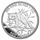 2023 Republic of Chad 1 oz Silver Red Panda BU