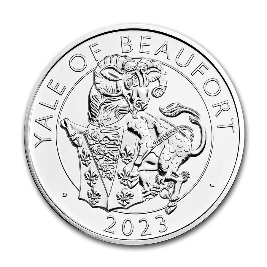2023 Royal Tudor Beasts The Yale of Beaufort (in Display Card)