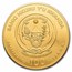 2023 Rwanda 1 oz Gold African Ounce Nile Crocodile BU